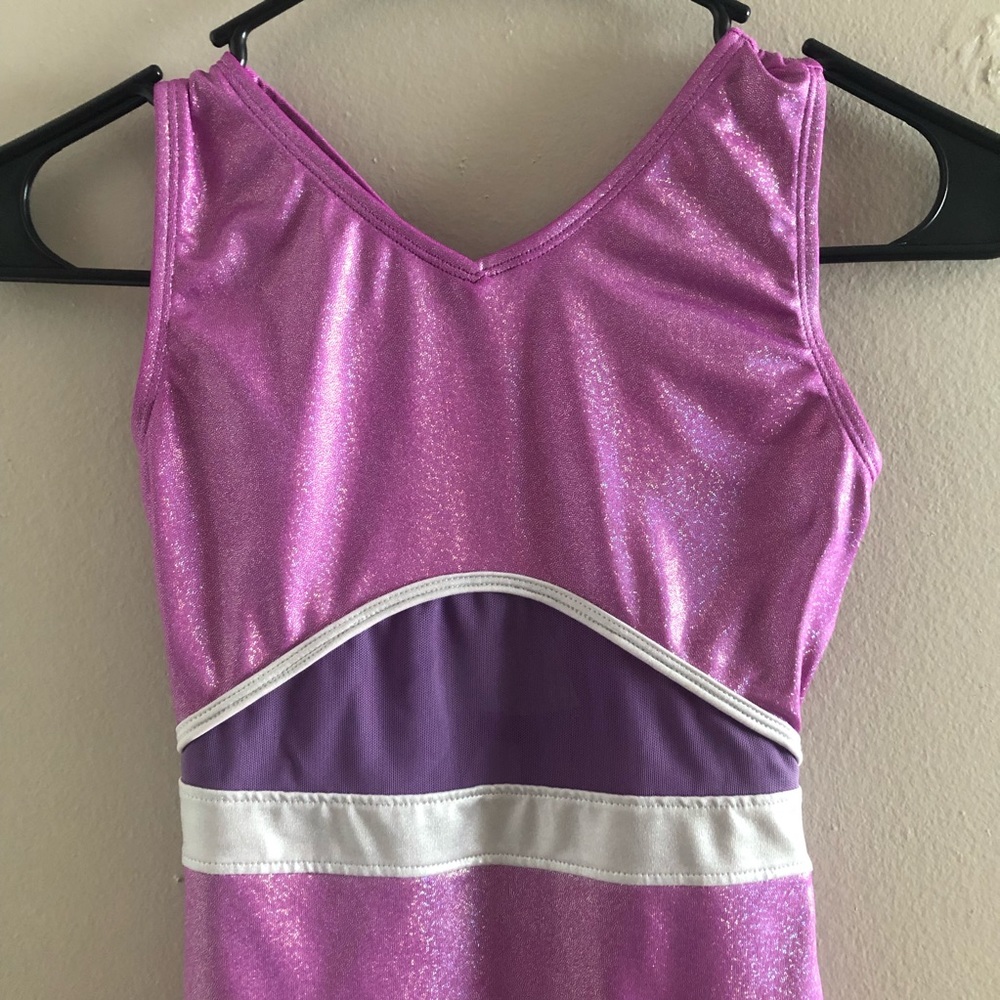 Gymnastics Leotard w/ Shorts 7/8